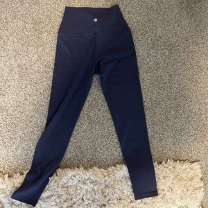 Lululemon align navy blue leggings high rise